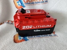 Genuine OEM Porter Cable PCC685L 20V MAX* Lithium-Ion Battery 4.0Ah