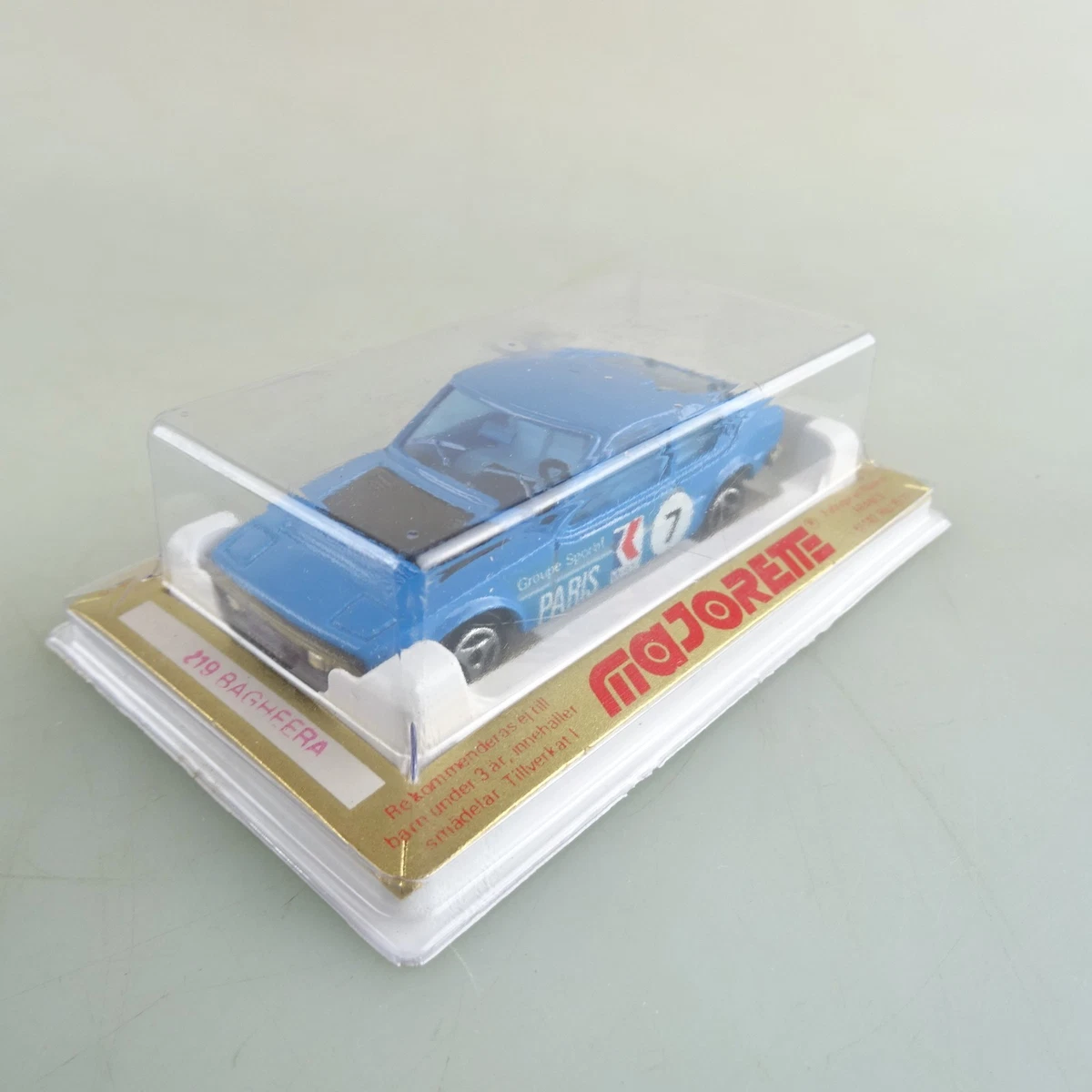 Horloge Miniature Matra Bagheera Verte – Support Alu Dibond, Fabrication Française, Auto-horloge