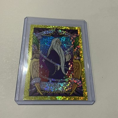 DUMBLEDORE Illustrated Sticker Panini Harry Potter & Philosopher's Stone #62 RC
