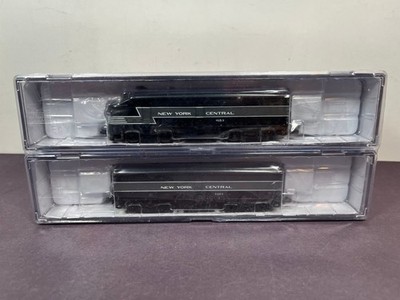 Life Like Trains N Scale 7634 Diesel Locomotive Set FA2 FB2 NYC 1053 3353