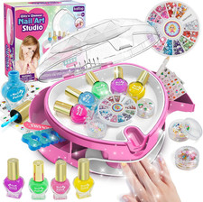 Kids Nail Polish Set for Girls Nail Art Kit for Kids with All In One Organizer