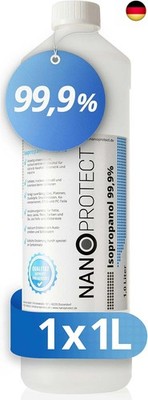 Nanoprotect Isopropanol 99,9% | 1 Liter Reiniger | Hochprozentiger