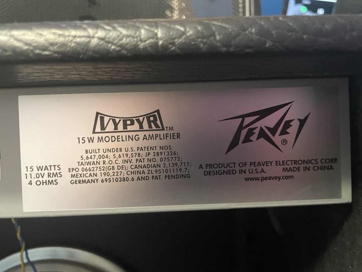 Peavey Vypyr 15 15 watt Guitar Amp for sale online | eBay