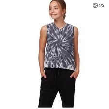 Free People FP Movement tie-dye muscle tank Sz Small