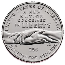 USA - 2026P - Semiquincentennial ¼ $ - Gettysburg Address - Presale