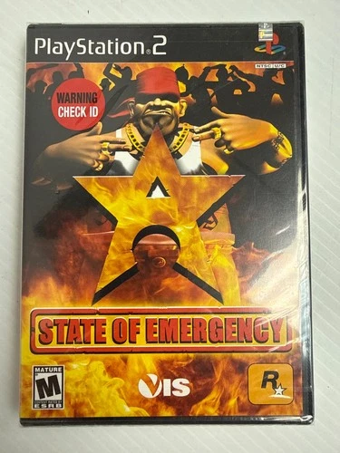 State of Emergency (Sony PlayStation 2, PS2) BRAND NEW / SEALED