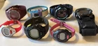 Vintage Timex & Sharp Digital Watch Lot of 7: Ironman,  Polar and more. 4 Parts