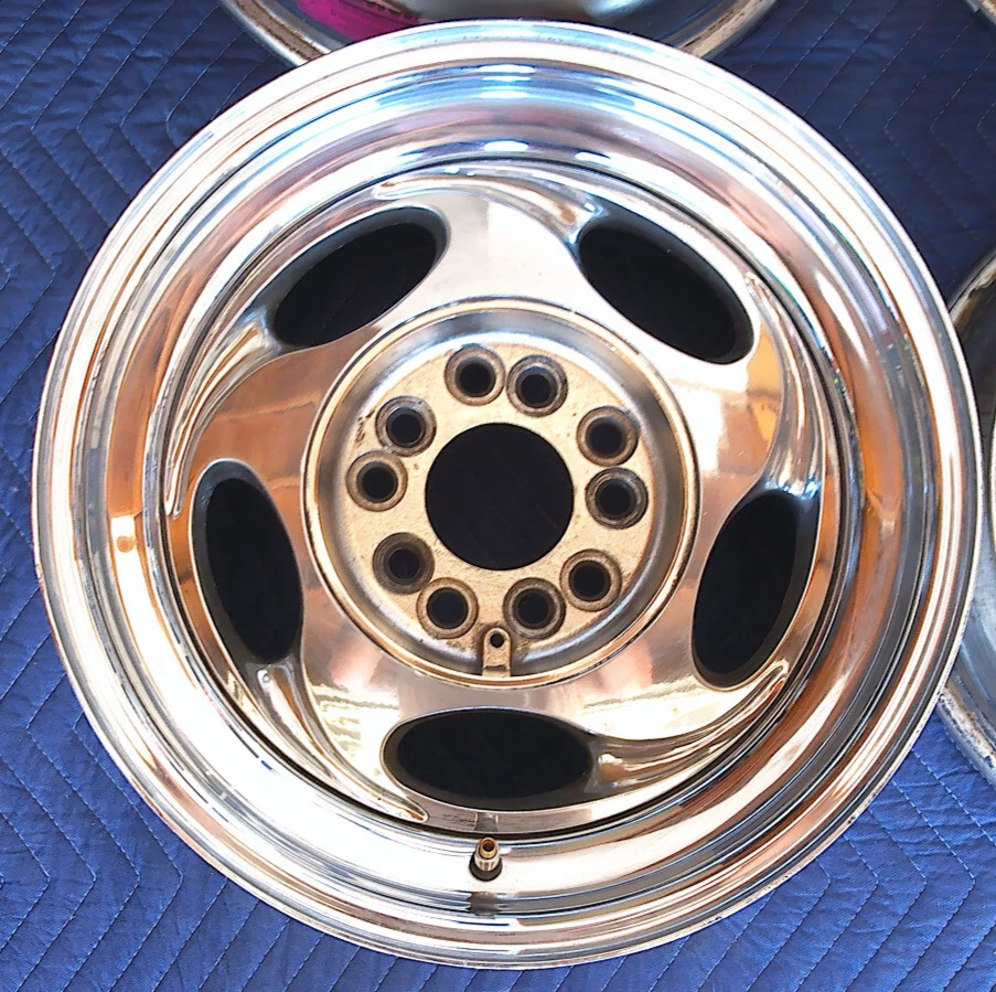 (2) Ultra 15" Rims Wheels Chevy Camaro S10 Ford Mustang Ranger 5x4.5 5x4.75 15x7 Foto 3 de 4