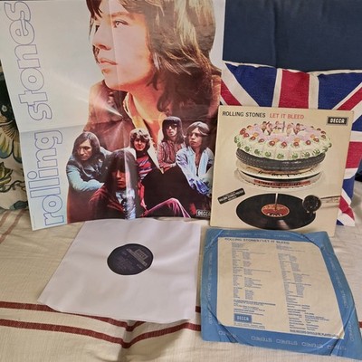The Rolling Stones Let It Bleed  1st UK Press 1969  Decca Nr Mint Vinyl
