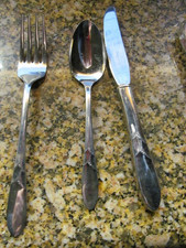  Oneida Oneidacraft Deluxe Stainless DEBONAIR CHILD'S FLATWARE SET