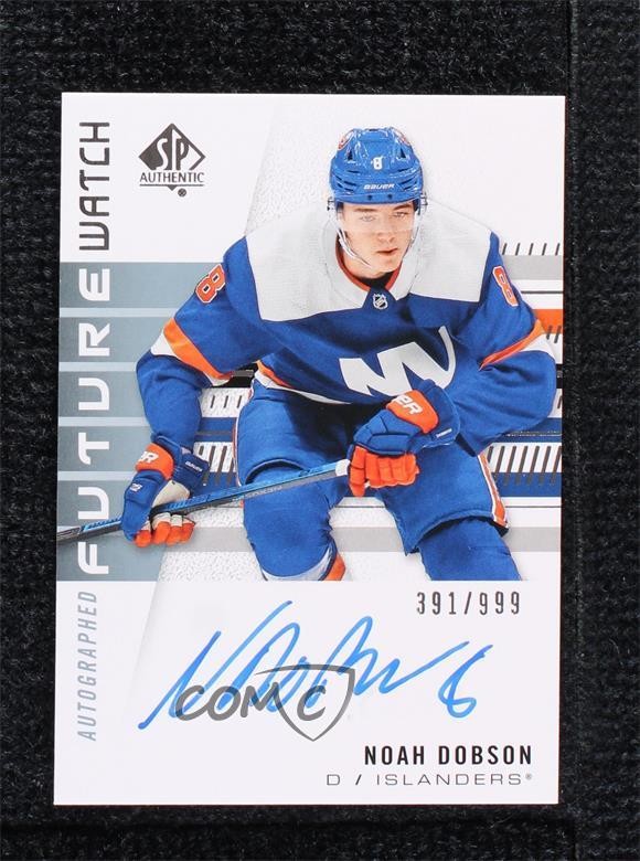2019 SP Authentic Future Watch Rookies /999 Noah Dobson #193 Rookie Auto RC m0p