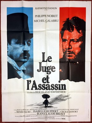 Affiche LE JUGE ET L'ASSASSIN Bertrand Tavernier MICHEL GALABRU Justice  120x160 | eBay