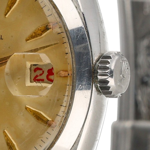 Rolex Date 6534 with 34mm Steel case and White dial. Good condition. - Picture 5 of 9