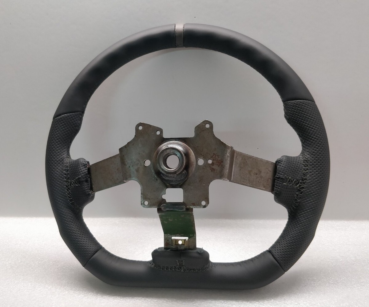 NISSAN 300ZX Z32 STEERING WHEEL FLAT BOTTOM CUSTOM GREY