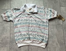 Vintage 1970-90s Season Ticket Womens Short Sleeve Knit Top NWT Size 2X USA