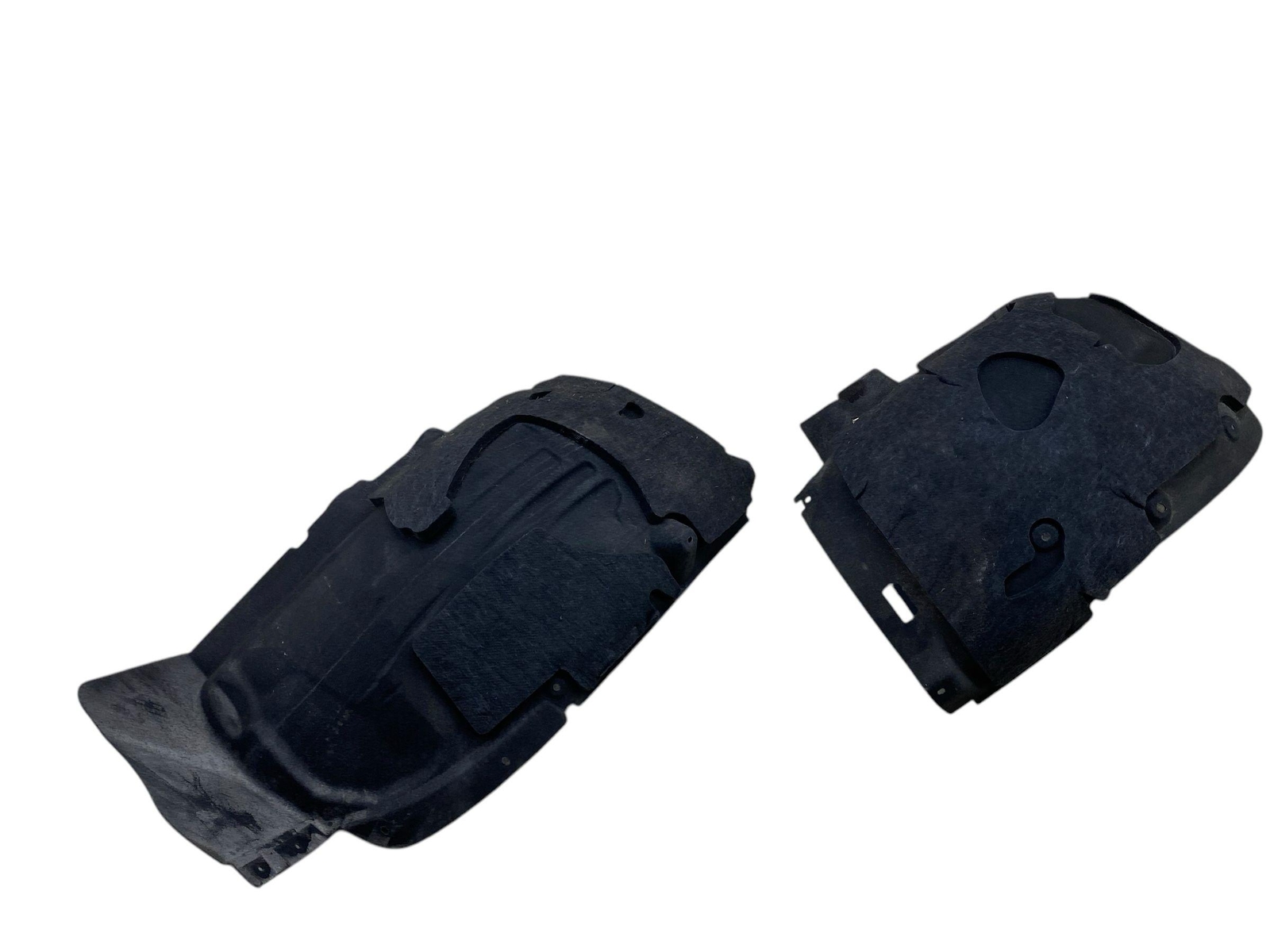16-20 BENTLEY BENTAYGA OEM RIGHT REAR INNER FENDER LINER SPLASH SHIELD GUARD SET