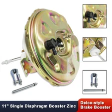 For Chevy Camaro GM A & F Body 1964-1972 11" Power Brake Booster Zinc