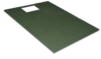 36 x 60 Golf Mat For Optishot Simulator Practice Golf Grass Turf Mat W Foam Pad
