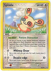 Pokemon ex Legend Maker 26/92 Spinda Card