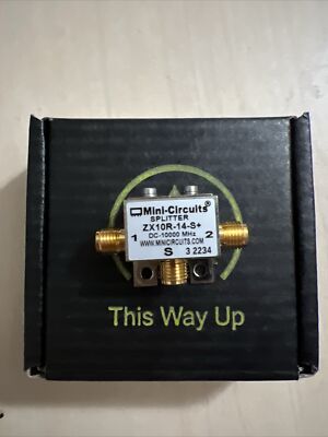 Mini-Circuits ZX10R-14-S +, DC-10000MHz Power splitter combiner