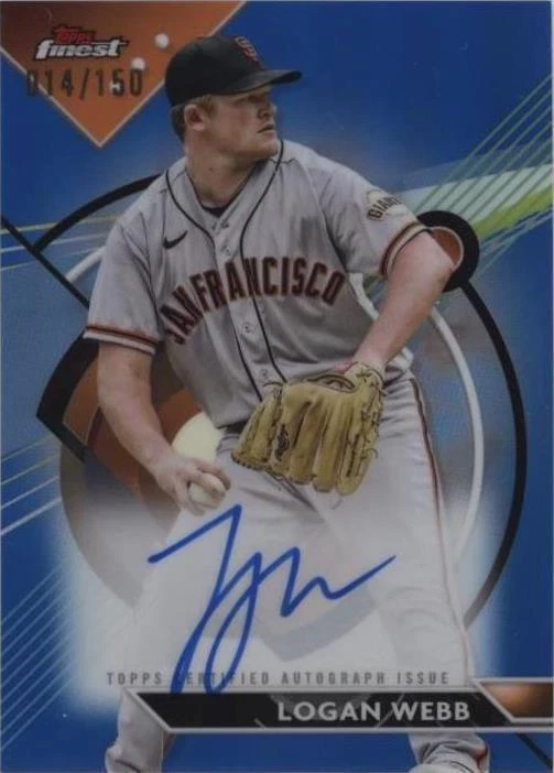 Logan Webb Autograph サイン 2023 Topps　オート 2023 Topps Big League Logan Webb Orange Autograph SP #140 SF
