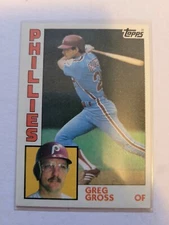 1984 topps GREG GROSS #613 NM  
