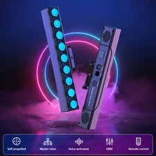 9 LED RGBW Wall Wash Bar Light 4in1 DMX DJ Party Stage Show Display w/Remote