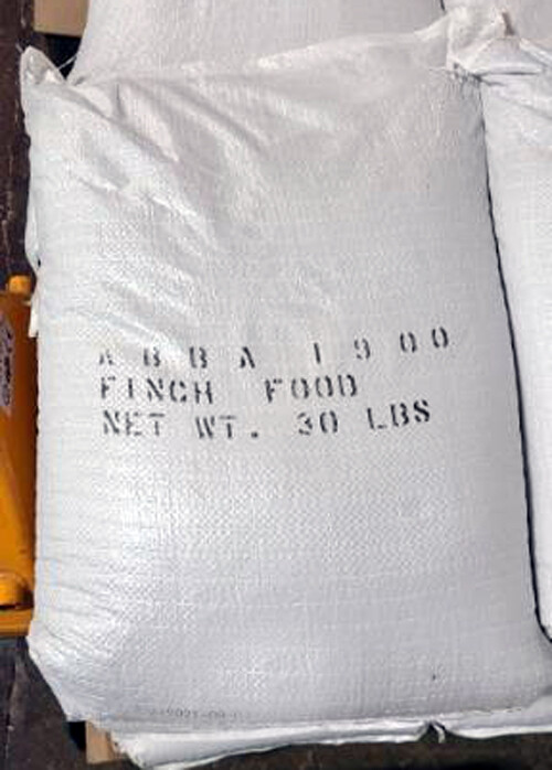 30 LBS EXOTIC FINCH FOOD ABBA1900 *BULK BAG* 30LB1900 Falak Tayyeb