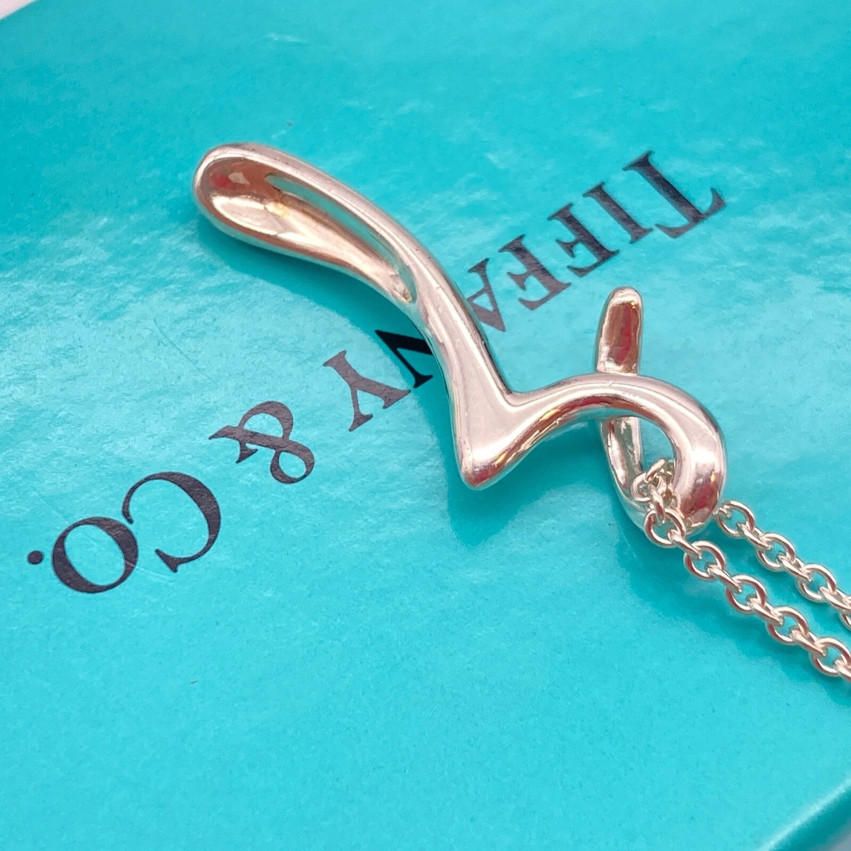 Jewelry Tiffany And Co R Tiffany Initial Letter Large R Necklace