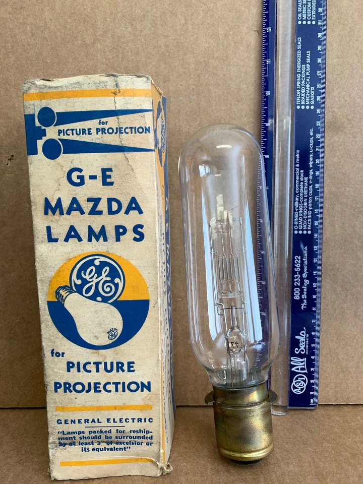 GE MAZDA LAMP 1MT20P 1000W 120V FOR PICTURE PROJECTION - Image 2 of 4