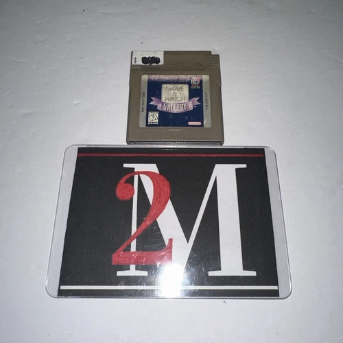Game and Watch Gallery 1 (Nintendo Game Boy, 1995) AUTHENTIC Tested and Working