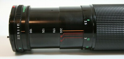 Canon FD 100-200mm f/5.6 #164361 S.C. Lens | eBay