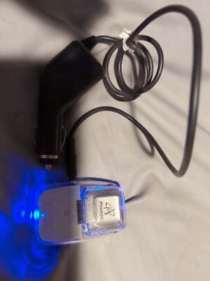 Pharos iGPS-BT GPS Receiver Bluetooth With 12 Volt automotive Adapter Works