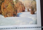 SIGNED Print by Clyde Aspevig "Winter Junipers" #141/190 — photo 3