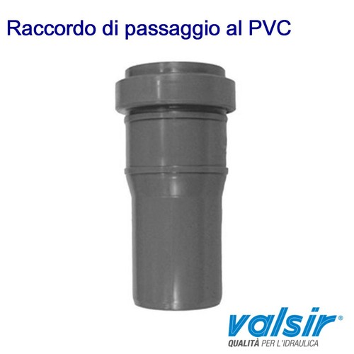 VALSIR PP3 TUBO-RACCORDI diametro 40 SCARICO FOGNA A INNESTO - Foto 11 di 25