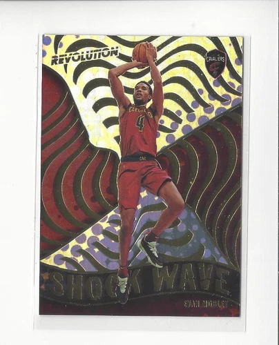 2021-22 Panini Revolution Shock Wave #24 Evan Mobley RC Rookie Cavaliers