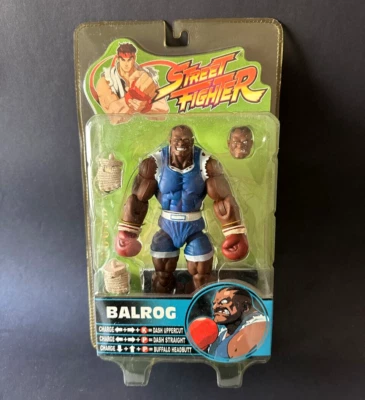 STREETFIGHTER 15th Anniversary BALROG blue figure Sota - Imagen 1 de 3