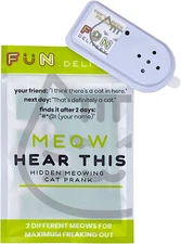 Meow Hear This: Hidden Cat Sound Prank Device to Prank Friends & Family – Fun Jo