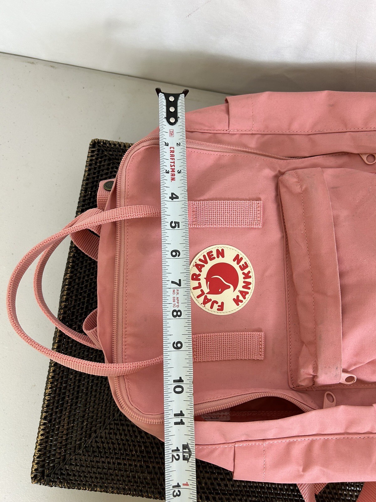 Fjallraven Kanken Classic Backpack Pink with Seat Pad eBay