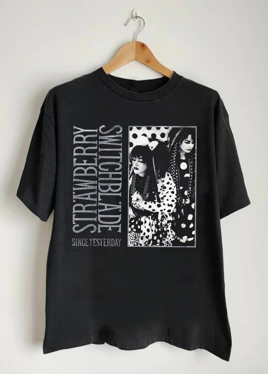 Strawberry Switchblade Since Yesterday 1984 T-Shirt Cotton