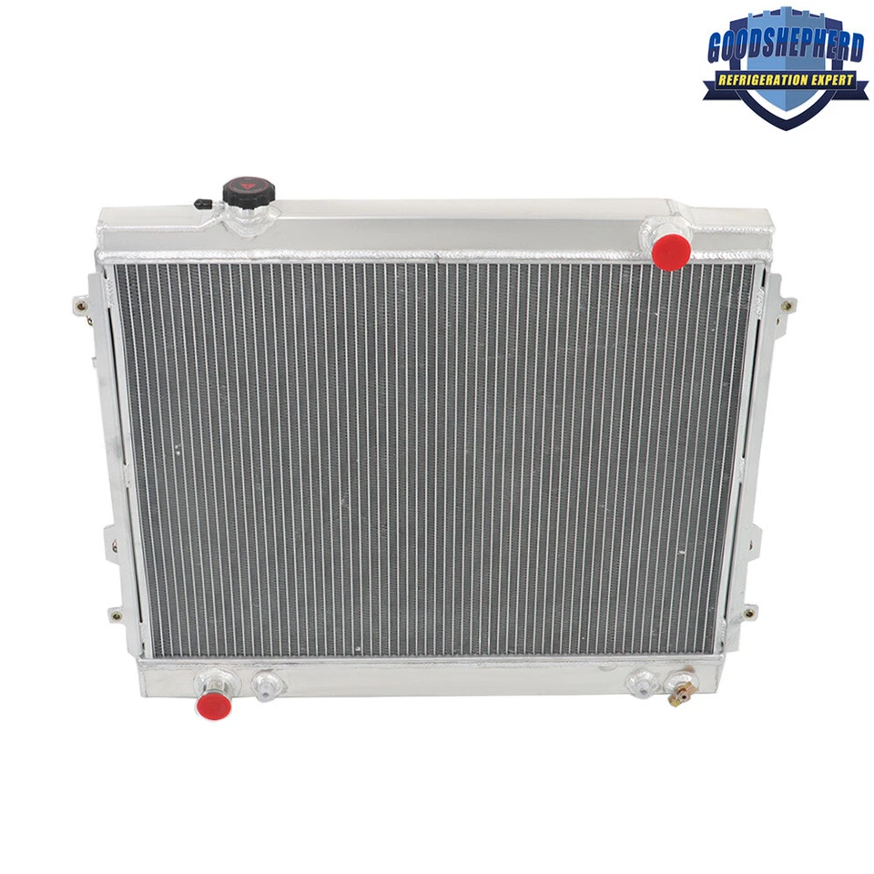 For 1995-2004 Toyota Tacoma 2.7L 3.4L Pickup 2Row Full Aluminum Cooling Radiator - Image 2 of 4