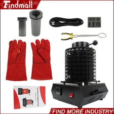 Findmall 1400W Gold Melting Furnace 1+3 KG Digital Smelting Furnace Smelter 110V