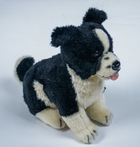 DISNEY STORE SNOW DOGS NANA PLUSH STUFFED ANIMAL BLACK BORDER COLLIE 10
