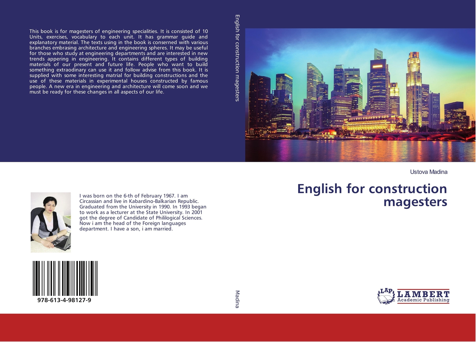 Thumbnail - Ustova Madina | English For Construction Magesters | Taschenbuch |