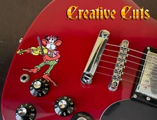 Tony Iommi Custom Monkey Sticker Decal