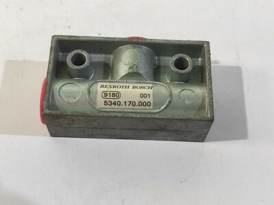 Rexroth Bosch 5340.170.000 Pneumatic Shuttle Valve 5340170000