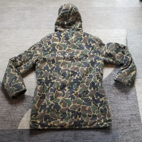 Vintage Cabela's Jacket Mens Medium Duck Camo Parka Hunting Hunter Thinsulate - Picture 14 of 15