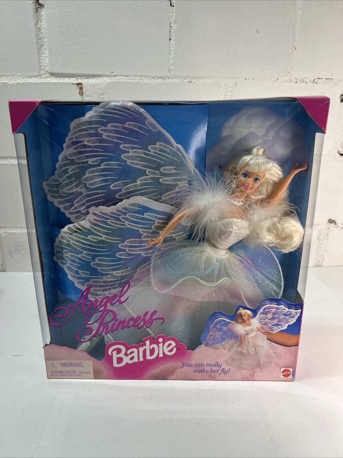 Angel Princess Barbie 1996 Mattel #15911, Sealed in Original Box