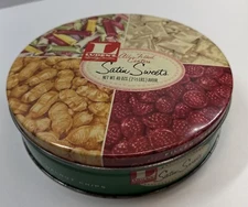 Vintage Luden’s Satin Sweets Candy Tin Excellent Condition No Dents, No Rust