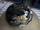 Jimmy Smith Signed Jacksonville Jaguar Helmet - "Pride of the Jaguars" JSA COA